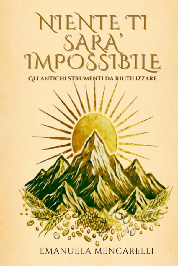 Copertina del libro «Niente ti sarà impossibile — Gli antichi strumenti da riutilizzare» di Emanuela Mencarelli